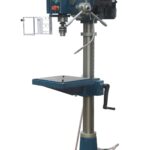 HBM Industrielle Stufenlose Säulenbohrmaschine Deluxe 32 mm, 230 Volt