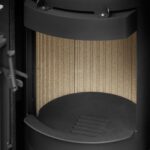 Justus Faro 2.0 Kaminofen Stahl Schwarz mit Speckstein-Abdeckplatte – Bild 5