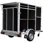 BW Trailers 2 m x 1,25 m Viehanhänger