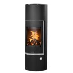 Justus Faro W+ 2.0 Kaminofen Stahl Schwarz mit Glas-Abdeckplatte – Bild 2