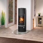 Justus Faro W+ 2.0 Kaminofen Stahl Schwarz mit Glas-Abdeckplatte – Bild 5