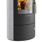 Oranier Polar W+ 2.0 Kaminofen Stahl Schwarz / Speckstein – Bild 4