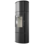 Kratki Kaminofen | Rollo Hoch | Ø 150 | 7 kW | Innenverkleidung weiß – Bild 2