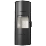 Kratki Kaminofen | Rollo Hoch | Ø 150 | 7 kW | Innenverkleidung weiß – Bild 3