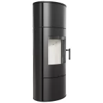 Kratki Kaminofen | Rollo Hoch | Ø 150 | 7 kW | Innenverkleidung weiß
