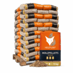 Heizfuxx Holzpellets Weichholz 6 mm ENplus A1 HD-Qualität 15 kg x 65 Sack