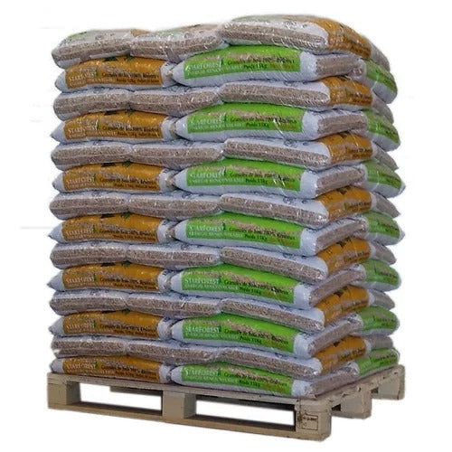 image_1.jpg Starforest Premium Holzpellets (DINplus) – Palette 1050kg (70 Säcke) – Bild 1
