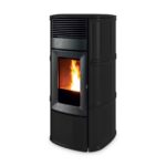 Pelletofen wasserführend MCZ Suite Hydromatic 24 R 24,2 kW – Ausführung: Matt Black ceramic_126