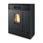 Pelletofen MCZ Aki Hydro Matic 24 R 24,2 kW – Ausführung: Dark metal_308