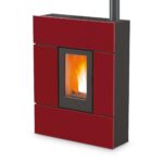 Pelletofen MCZ Ray Comfort Air 8 UP! 7,8 kW – Ausführung: Bordeaux metal_304