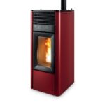 Pelletofen MCZ Teia Comfort Air 10 UP! 10 kW – Ausführung: Bordeaux metal_304