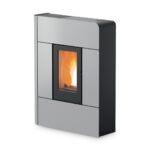 Pelletofen MCZ Raam Comfort Air 8 R 7,8 kW – Ausführung: Silver metal_313