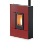 Pelletofen MCZ Raam Comfort Air 8 UP! 7,8 kW – Ausführung: Bordeaux metal_304