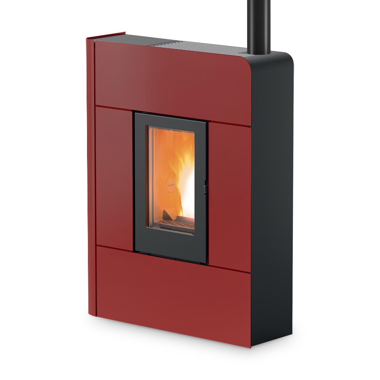 prod_7034159_ofen_de.jpg Pelletofen MCZ Raam Comfort Air 8 UP! 7,8 kW – Ausführung: Bordeaux metal_304 – Bild 1