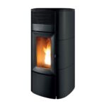 Pelletofen MCZ Club Comfort Air Matic 14 Core R – Ausführung: Keramik Schwarz