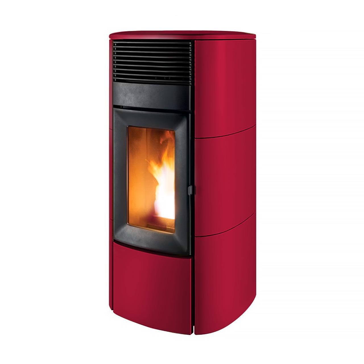 prod_7038733_ofen_de.jpg Pelletofen MCZ Club Comfort Air Matic 12 Core R – Ausführung: Keramik bordeaux – Bild 1