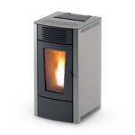 Pelletofen Red Dalia Air 6 S1 6,3 kW – Ausführung: Metall 313_Silver