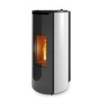 Pelletofen MCZ Mini Comfort Air 8 UPXUP 8,1 kW – Ausführung: 302 White metal