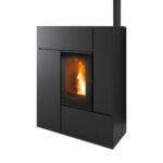 Pelletofen MCZ Feel Airmatic 10 Core UP! 10,2 kW – Ausführung: 303 Black metal