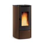 Pelletofen wasserführend Extraflame Marina Idro H11 mit 14,8 kW – Verkleidung: bronze