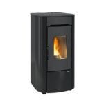 Pelletofen Extraflame Prestige Line Angelica Junior mit 7 kW – Verkleidung: schwarz