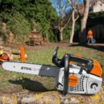 STIHL Benzin-Kettensäge MS 201 T, 30cm Schienenlänge – Bild 2